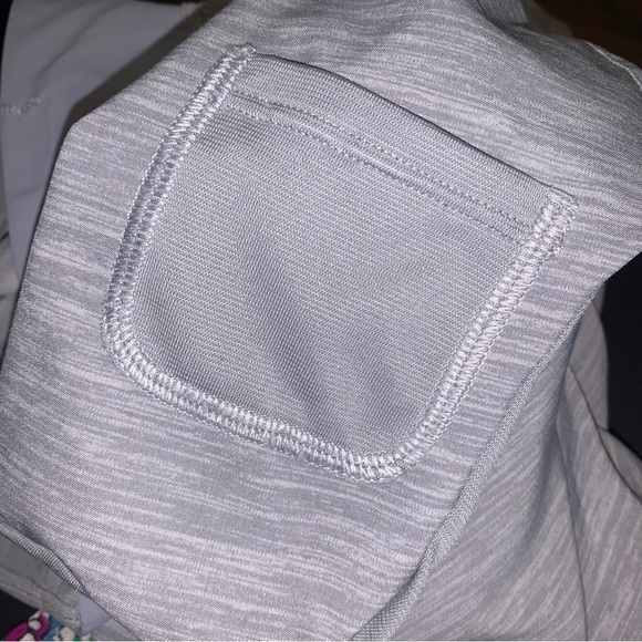 Lululemon T.H.E Short 9” Linerless Shorts In Heather Allover Sea Salt Light Cast - Picture 6 of 10